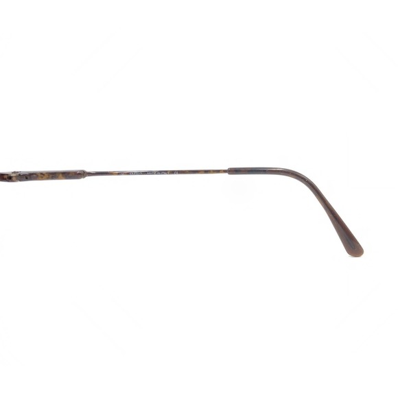 Safilo Team 3826 LV7 Tortoise Brown Round Eyeglasses Frames 49-20 135 Italy - Picture 9 of 12